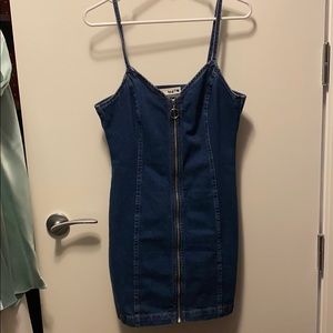 Denim dress